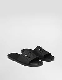 Rubber beachwear sliders