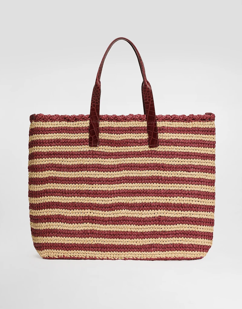 Raffia shopper