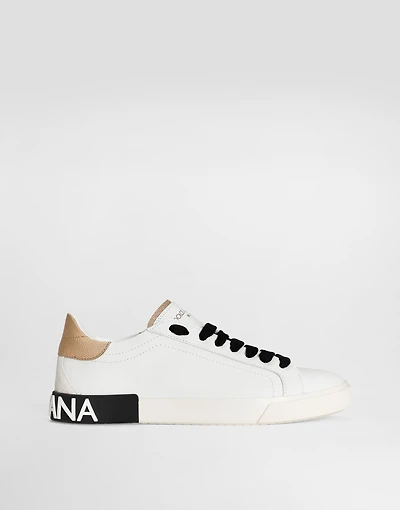 Portofino vintage calfskin sneakers