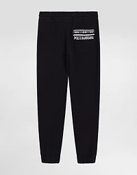 Fleece jogging pants with DG logo