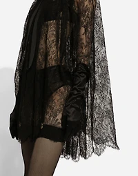 Short lace corset dress
