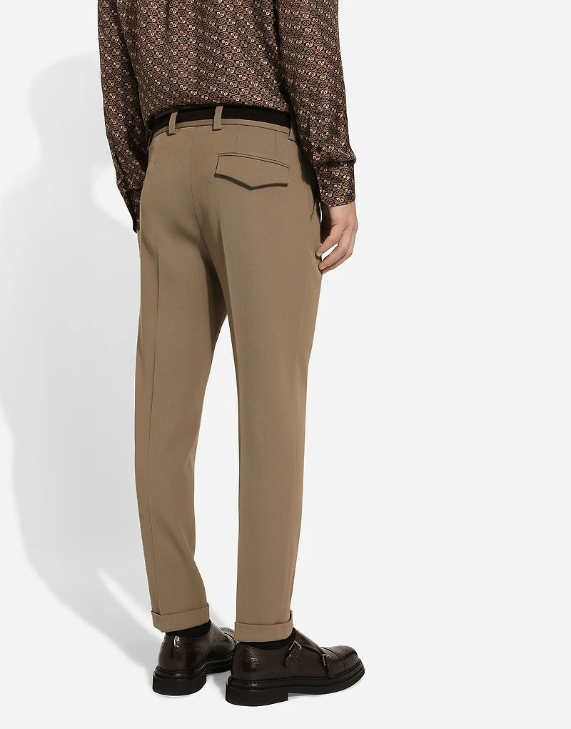 Tailored gabardine pants