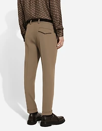 Tailored gabardine pants