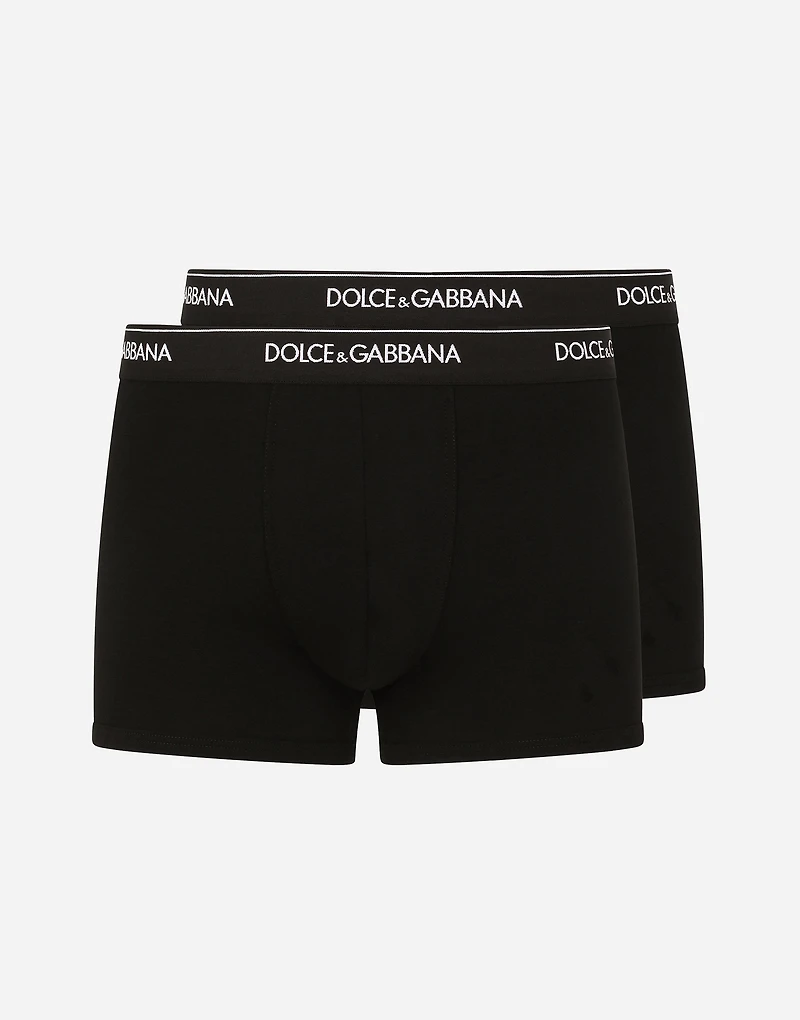 Stretch cotton regular-fit boxers two-pack