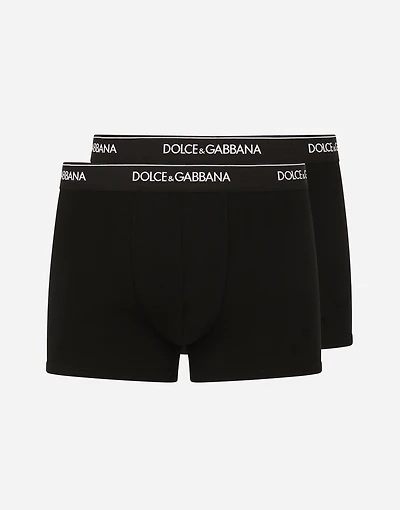 Stretch cotton regular-fit boxers two-pack