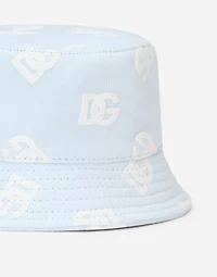 Bucket hat with all-over DG logo print
