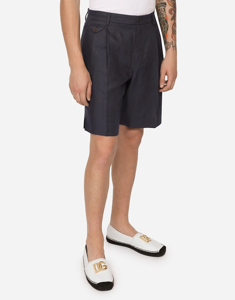 Linen shorts