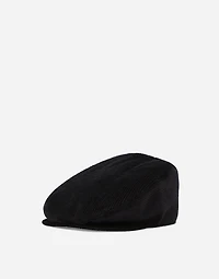 Needlecord flat cap