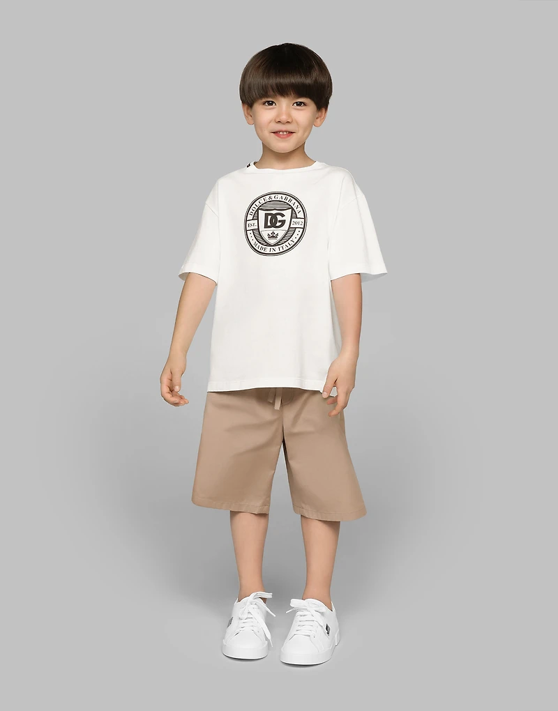 Jersey T-shirt with DG logo