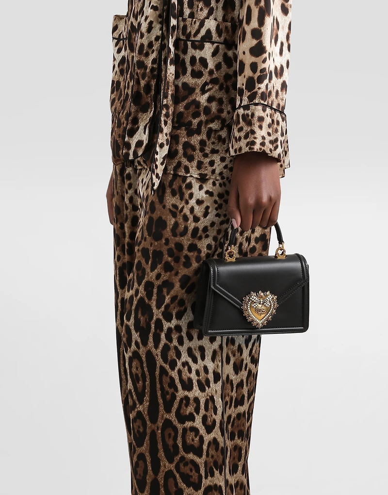 Small smooth calfskin Devotion bag