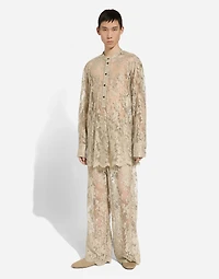 Tailored Galloon lace pants