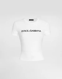Short T-shirt with DG logo