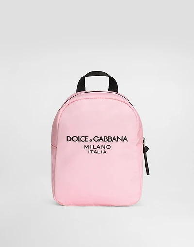 Nylon backpack with Dolce&Gabbana logo