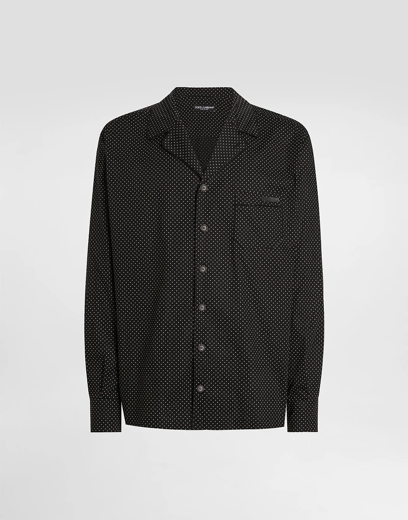 Microprinted vanity shirt