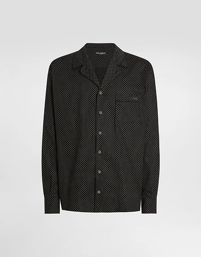 Microprinted vanity shirt