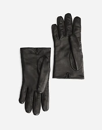 Quilted nappa leather gloves with DG logo