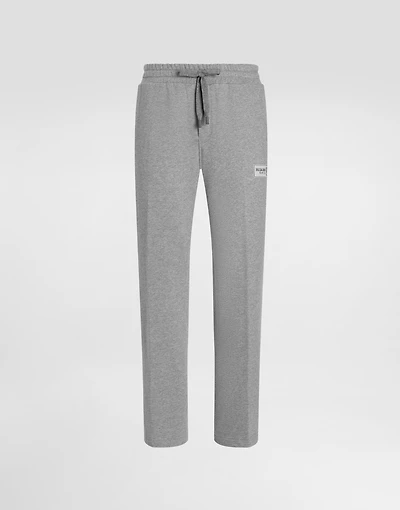 Stretch jersey jogging pants
