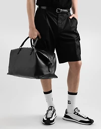 Calfskin duffel bag