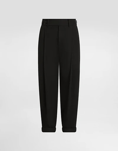 Cotton twill pants