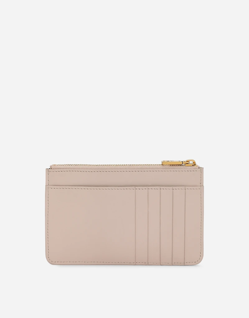 Medium Devotion card holder in quilted nappa leather