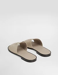 Calfskin sandals