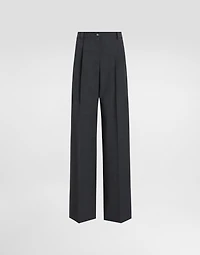 Wool fabric pants