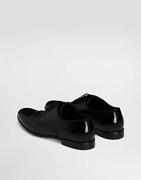 Brushed calfskin Derby shoes