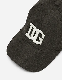 Cotton baseball cap with DG embroidery