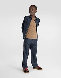 Denim shirt with DG logo