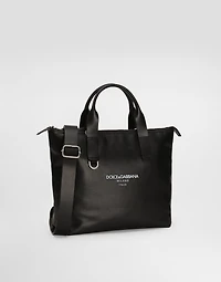 Small calfskin shopper