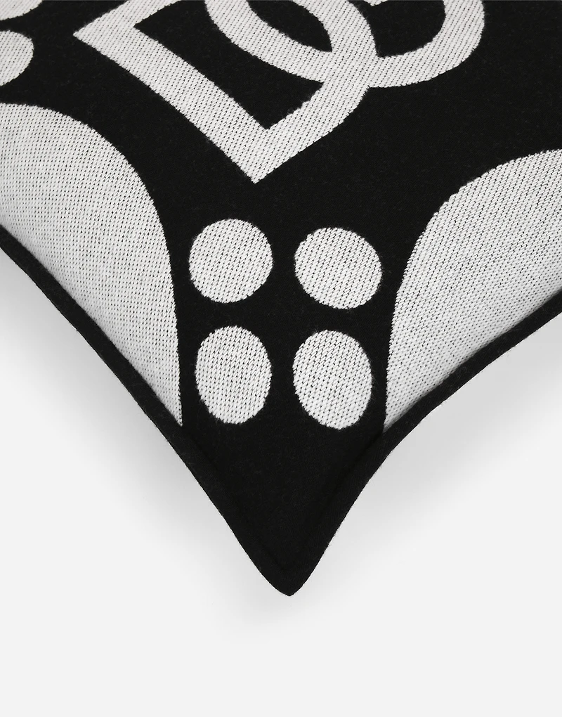 Wool jacquard cushion medium