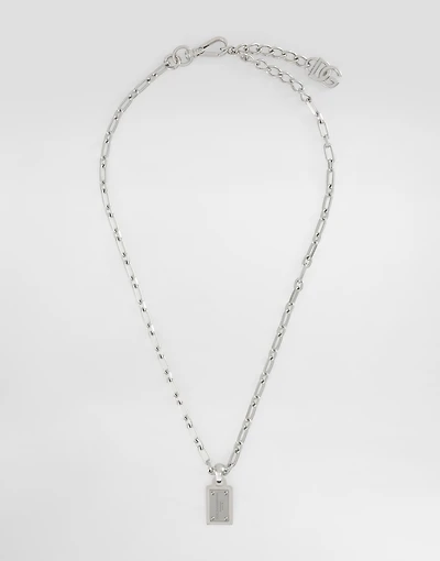 Necklace with Dolce&Gabbana logo tag