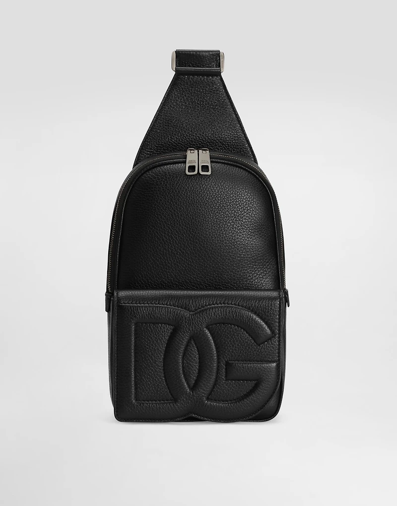 Deerskin backpack with strap