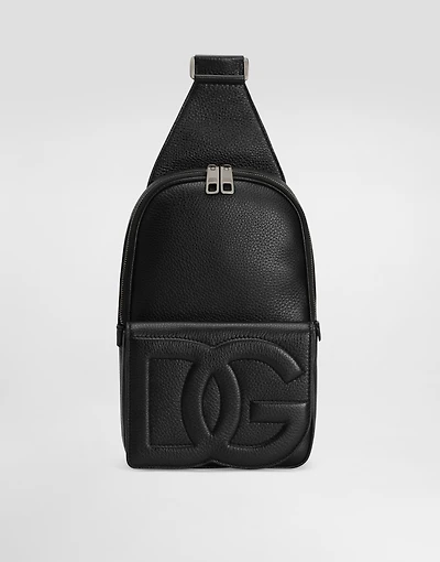 Deerskin backpack with strap