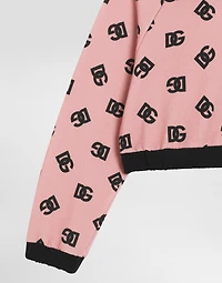 Hoodie with DG logo print