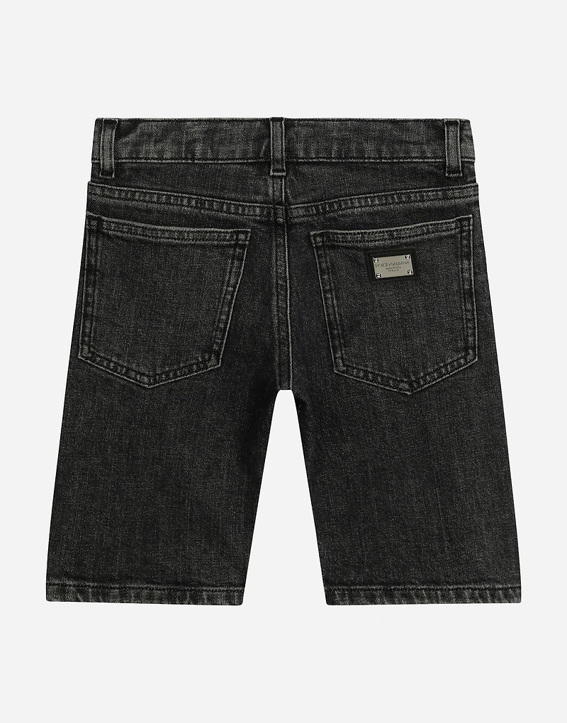 5-pocket denim shorts