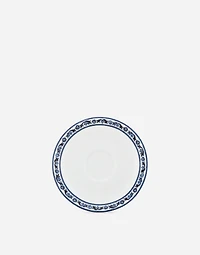 Set 2 Porcelain Espresso Cups with Saucers