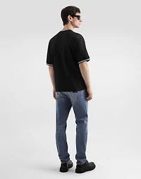Regular cotton jeans