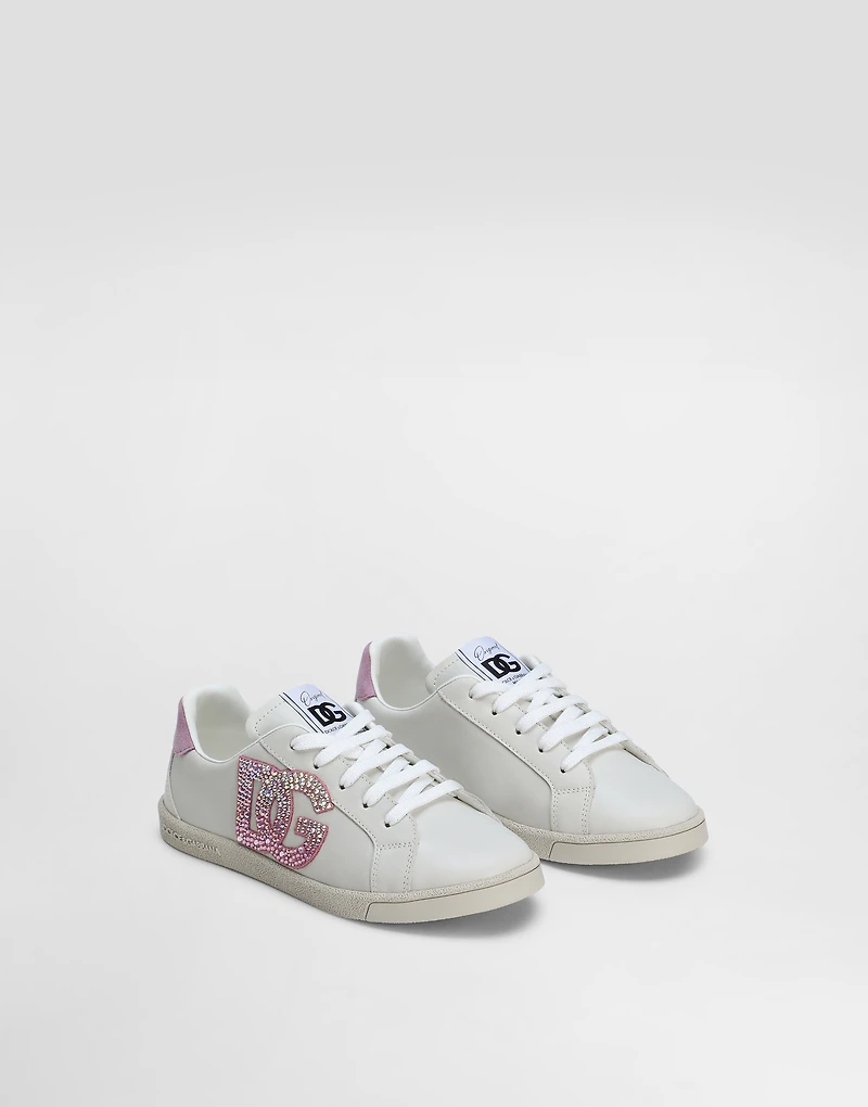 DG Original calfskin sneakers with logo