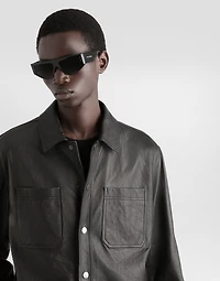 Leather shirt