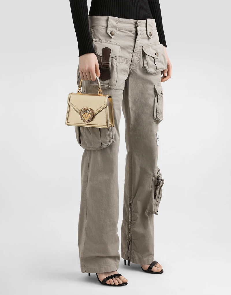 Small Devotion bag in nappa mordore leather