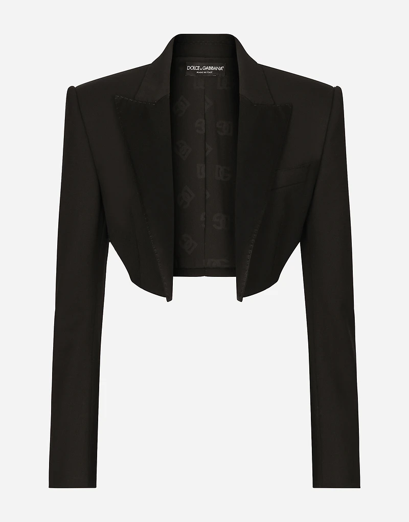 Twill Spencer blazer