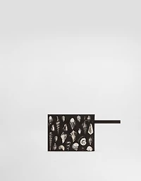 Shell-print short swim boxer shorts