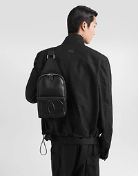Deerskin backpack with strap