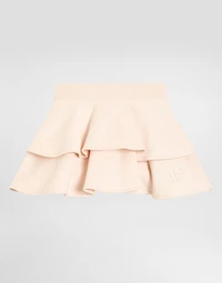 Skirt with fleece culotte and lasered DG logo