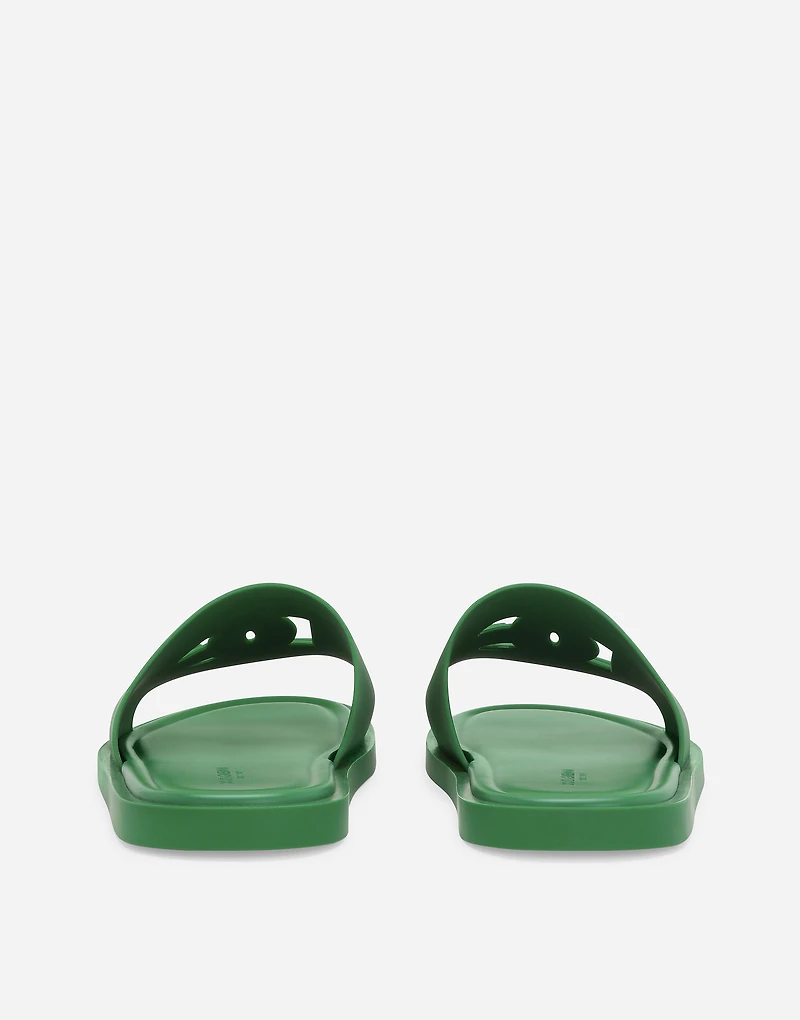 Rubber beachwear sliders