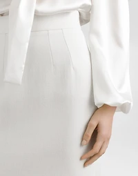Skirt double crêpe