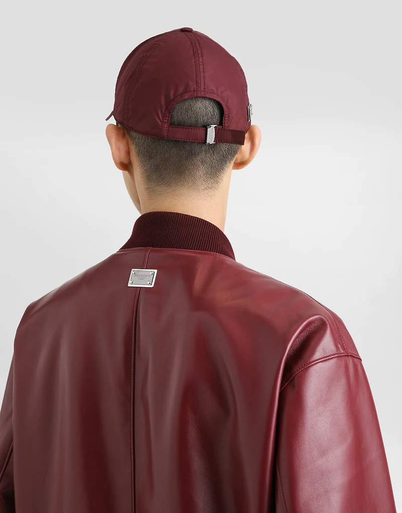 Sheepskin bomber jacket