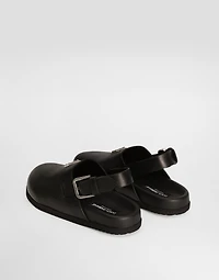Calfskin mules