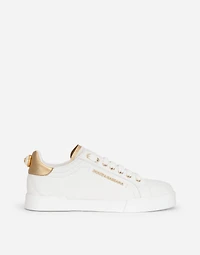 Calfskin nappa Portofino sneakers with lettering
